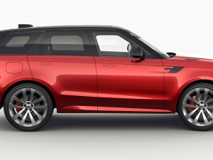 Land Rover Range Rover Sport 2023 Model 3D