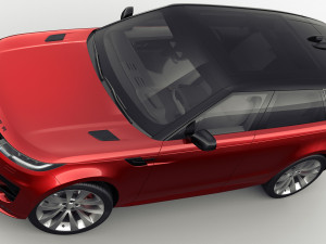 Land Rover Range Rover Sport 2023 Model 3D