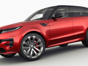 Land Rover Range Rover Sport 2023 Model 3D