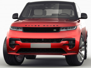 Land Rover Range Rover Sport 2023 Model 3D