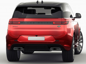 Land Rover Range Rover Sport 2023 Model 3D