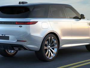 Land Rover Range Rover Sport 2023 Model 3D