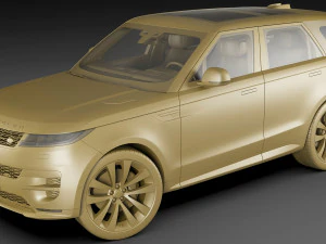 Land Rover Range Rover Sport 2023 3D Model