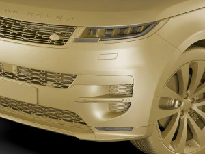 Land Rover Range Rover Sport 2023 3D Model