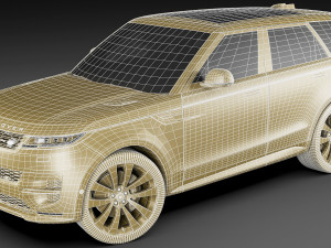 Land Rover Range Rover Sport 2023 Model 3D