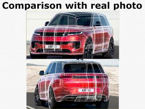 Land Rover Range Rover Sport 2023 Model 3D