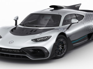 Mercedes-AMG One 2023 3D Модель