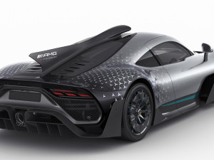 Mercedes-AMG One 2023 3D Модель