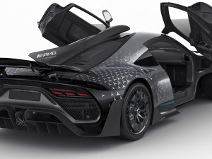 Mercedes-AMG One 2023 3D Модель