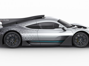 Mercedes-AMG One 2023 3D Модель