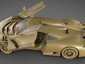 Mercedes-AMG One 2023 3D Модель