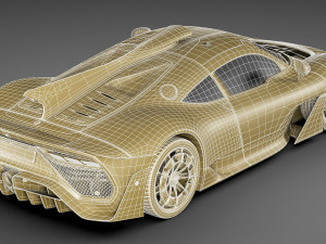 Mercedes-AMG One 2023 3D Модель