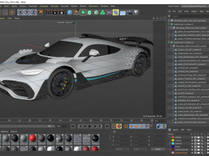 Mercedes-AMG One 2023 3D Модель