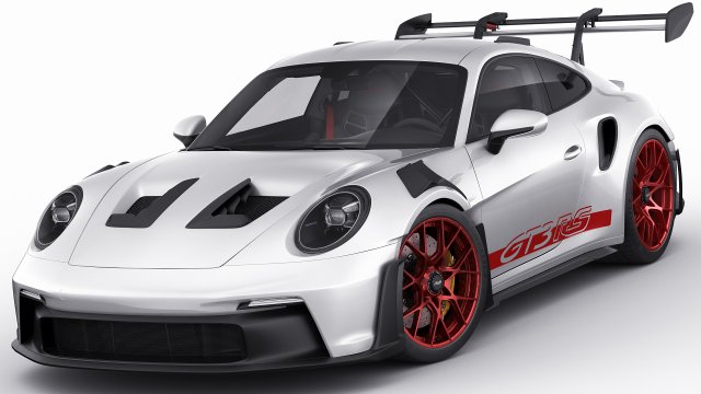 Lego Porsche GT3 RS Modelo 3D in Coches Deportivos 3DExport
