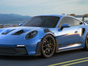 Porsche 911 GT3 RS 992 2023 3D Model