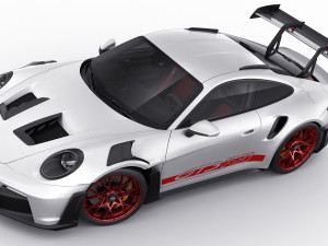 Porsche 911 GT3 RS 992 2023 3D Model