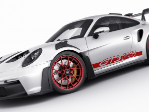 Porsche 911 GT3 RS 992 2023 3D Model