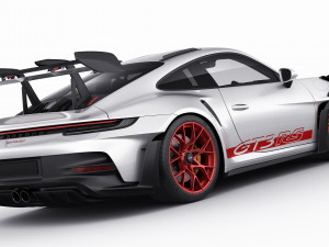 Porsche 911 GT3 RS 992 2023 3D Model