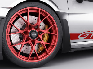Porsche 911 GT3 RS 992 2023 3D Model