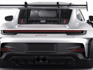 Porsche 911 GT3 RS 992 2023 3D Model