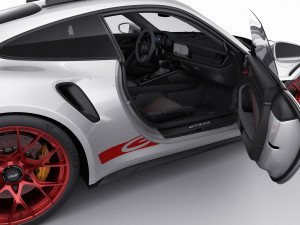 Porsche 911 GT3 RS 992 2023 3D Model