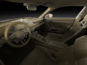Porsche 911 GT3 RS 992 2023 3D Model