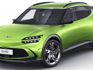 Genesis GV60 2022 3D 모델