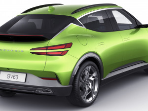Genesis GV60 2022 3D 모델
