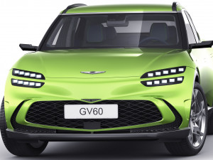 Genesis GV60 2022 3D 모델