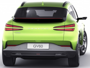 Genesis GV60 2022 3D 모델