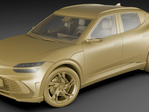 Genesis GV60 2022 3D 모델