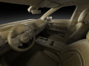 Genesis GV60 2022 3D 모델