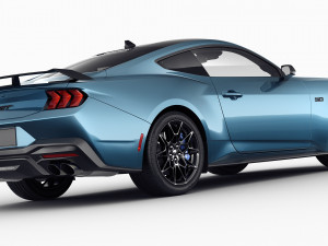 Mustang GT Coupe 2024 Modelo 3D