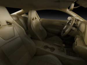 Mustang GT Coupe 2024 Modelo 3D