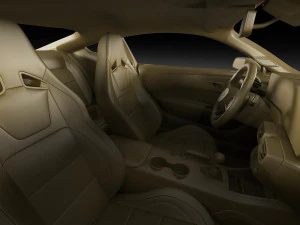 Mustang GT Coupe 2024 3D Model