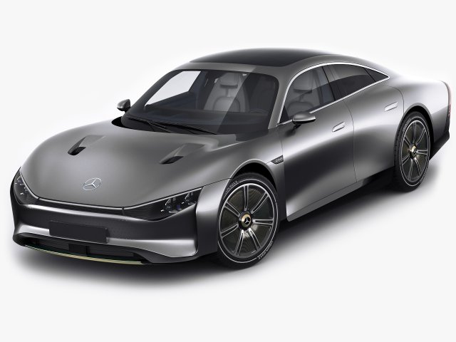 Mercedes EQXX Vision 2022 Modelo 3D .c4d .max .obj .3ds .fbx .stl .blend 