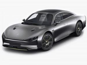 Mercedes EQXX Visi&oacute;n 2022 Modelo 3D