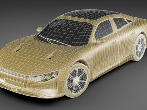 Mercedes EQXX Vision 2022 Modelo 3D