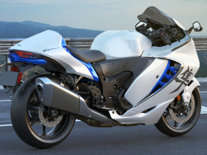 Suzuki Hayabusa 2022 Modèle 3D