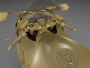 Suzuki Hayabusa 2022 3D Model