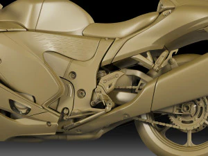 Suzuki Hayabusa 2022 3D Model