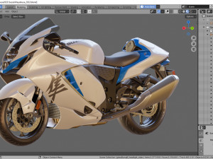 Suzuki Hayabusa 2022 Modèle 3D