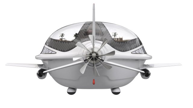 Futuristic Airship Concept 3D Модель In Другое 3DExport