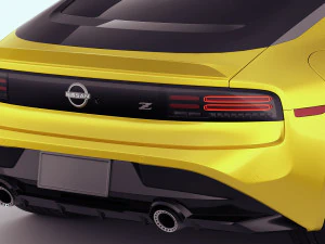 Nissan Z 2023 3D Model