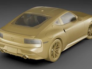 Nissan Z 2023 3D Model