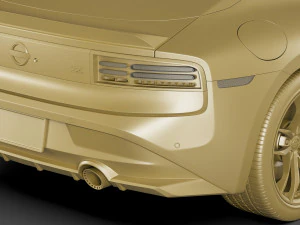 Nissan Z 2023 3D Model