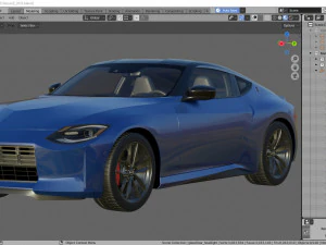Nissan Z 2023 3D Model