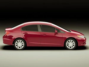 honda civic sedan 2012 3D Model