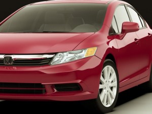 honda civic sedan 2012 3D Model