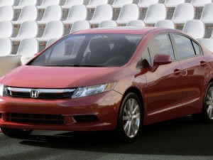 honda civic sedan 2012 3D Model